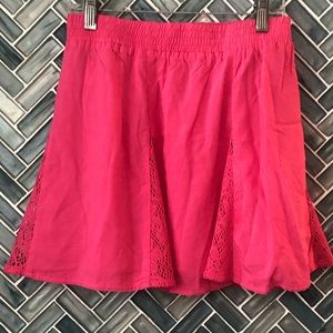 Girls NWT Children’s Place XL 14 Bright Pink Skirt